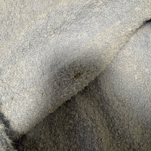 aerie Pale Blue Plush V-Neck Sweater - Picture 4 of 4